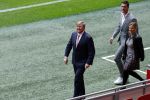 Amsterdam 21 september 2022
Koning Willem Alexander bezoekt sportdag van de Johan Cruyff foundation op de toekomst en in de Johan Cruyff Arena . Danny Cruyff Jordi Cruyff en zijn dochter Susila .