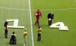 Amsterdam 21 september 2022
Koning Willem Alexander bezoekt sportdag van de Johan Cruyff foundation op de toekomst en in de Johan Cruyff Arena . Danny Cruyff Jordi Cruyff en zijn dochter Susila .