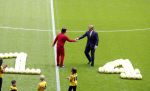 Amsterdam 21 september 2022
Koning Willem Alexander bezoekt sportdag van de Johan Cruyff foundation op de toekomst en in de Johan Cruyff Arena . Danny Cruyff Jordi Cruyff en zijn dochter Susila .