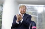 Amsterdam 21 september 2022
Koning Willem Alexander bezoekt sportdag van de Johan Cruyff foundation op de toekomst en in de Johan Cruyff Arena . Danny Cruyff Jordi Cruyff en zijn dochter Susila .