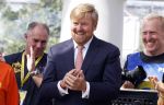 Amsterdam 21 september 2022
Koning Willem Alexander bezoekt sportdag van de Johan Cruyff foundation op de toekomst en in de Johan Cruyff Arena . Danny Cruyff Jordi Cruyff en zijn dochter Susila .