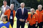 Amsterdam 21 september 2022
Koning Willem Alexander bezoekt sportdag van de Johan Cruyff foundation op de toekomst en in de Johan Cruyff Arena . Danny Cruyff Jordi Cruyff en zijn dochter Susila . Koning Willem Alexander met Ronald Koeman Jordi Cruyff en Sarina Wiegman