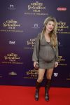 Amsterdam 2 oktober 2022
Premiere de grote sinterklaasfilm gespuis in de speelgoedkluis in Tuschinski. 
Zwangere Lauren Verster met haar kinderen