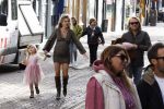 Amsterdam 2 oktober 2022
Premiere de grote sinterklaasfilm gespuis in de speelgoedkluis in Tuschinski. 
Zwangere Lauren Verster met haar kinderen