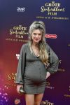 Amsterdam 2 oktober 2022
Premiere de grote sinterklaasfilm gespuis in de speelgoedkluis in Tuschinski. 
Zwangere Lauren Verster met haar kinderen