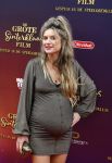 Amsterdam 2 oktober 2022
Premiere de grote sinterklaasfilm gespuis in de speelgoedkluis in Tuschinski. 
Zwangere Lauren Verster met haar kinderen