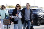 Eindhoven 8 oktober 2022
Leontien Ruiters en haar nieuwe vriend John Huiberts vertrekken samen met zijn dochter vanaf airport Eindhoven voor een vakantie naar ibiza.