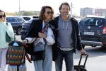 Eindhoven 8 oktober 2022
Leontien Ruiters en haar nieuwe vriend John Huiberts vertrekken samen met zijn dochter vanaf airport Eindhoven voor een vakantie naar ibiza.