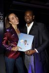 Amsterdam 5 oktober 2022
Boekpresentatie Remy Bonjasky . Aanwezig zijn vrouw Renate Goet en hun dochter Skye. Merel v Carlsburg