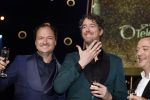 Amsterdam 6 oktober 2022
Uitreiking televizierring 2022 in carre
Niels v d Laan en Jeroen Woe met Miguel Wiels