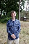 Den Dolder 23 september 2022
Peter Lusse voor zijn huis waar hij heeft gewoond. Hij gaat nu verhuizen naar ander huis