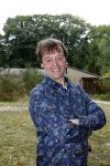 Den Dolder 23 september 2022
Peter Lusse voor zijn huis waar hij heeft gewoond. Hij gaat nu verhuizen naar ander huis