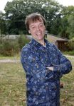 Den Dolder 23 september 2022
Peter Lusse voor zijn huis waar hij heeft gewoond. Hij gaat nu verhuizen naar ander huis