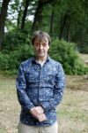 Den Dolder 23 september 2022
Peter Lusse voor zijn huis waar hij heeft gewoond. Hij gaat nu verhuizen naar ander huis