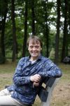 Den Dolder 23 september 2022
Peter Lusse voor zijn huis waar hij heeft gewoond. Hij gaat nu verhuizen naar ander huis