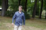 Den Dolder 23 september 2022
Peter Lusse voor zijn huis waar hij heeft gewoond. Hij gaat nu verhuizen naar ander huis