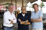 Vinkeveen 5 september 2022
Peter Rijsenbrij Olav Mol en Alexander Stevens van Grand Prix radio bij the Harbour Club Vinkeveen