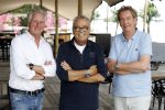 Vinkeveen 5 september 2022
Peter Rijsenbrij Olav Mol en Alexander Stevens van Grand Prix radio bij the Harbour Club Vinkeveen