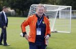 Amsterdam 21 september 2022
Koning Willem Alexander bezoekt sportdag van de Johan Cruyff foundation op de toekomst en in de Johan Cruyff Arena . Danny Cruyff Jordi Cruyff en zijn dochter Susila . Ronald Koeman