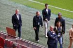 Amsterdam 21 september 2022
Koning Willem Alexander bezoekt sportdag van de Johan Cruyff foundation op de toekomst en in de Johan Cruyff Arena . Danny Cruyff Jordi Cruyff en zijn dochter Susila .