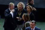 Amsterdam 21 september 2022
Koning Willem Alexander bezoekt sportdag van de Johan Cruyff foundation op de toekomst en in de Johan Cruyff Arena . Danny Cruyff Jordi Cruyff en zijn dochter Susila . Ronald Koeman