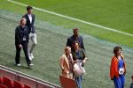 Amsterdam 21 september 2022
Koning Willem Alexander bezoekt sportdag van de Johan Cruyff foundation op de toekomst en in de Johan Cruyff Arena . Danny Cruyff Jordi Cruyff en zijn dochter Susila .