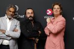Amsterdam 28 september 2022
Presentatie kookprogramma Nederlandse Celebrit Masterchef Nederland met oa Victor Abeln Stijn Fransen Jetske v d Elsen  Freddy Tratlehner ( Vjeze Fur)Louise Schiffmacher  Amije Roos v d Laan en Jeangu Macrooy doen mee aan het programma. De jury bestaat uit Soenil Bahadoer Angelique Schmeinck en Joel Broekaert.