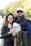 Amsterdam 1 oktober 2022
Thierry Baudet en zijn vrouw Davide Heijmans maken samen voor het eerst wandeling met hun zoontje die vorige week is geboren.