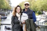 Amsterdam 1 oktober 2022
Thierry Baudet en zijn vrouw Davide Heijmans maken samen voor het eerst wandeling met hun zoontje die vorige week is geboren.