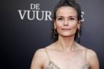 Amsterdam 11 september 2023
Premiere de Vuurlinie in Thuschinski Amsterdam . Angela Schijf draagt sieranden van Prinses Margarita