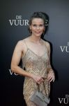 Amsterdam 11 september 2023
Premiere de Vuurlinie in Thuschinski Amsterdam . Angela Schijf draagt sieranden van Prinses Margarita