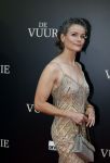 Amsterdam 11 september 2023
Premiere de Vuurlinie in Thuschinski Amsterdam . Angela Schijf draagt sieranden van Prinses Margarita