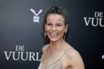 Amsterdam 11 september 2023
Premiere de Vuurlinie in Thuschinski Amsterdam . Angela Schijf draagt sieranden van Prinses Margarita