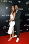 Amsterdam 11 september 2023
Premiere de Vuurlinie in Thuschinski Amsterdam .  Bertrie Wierenga en Dorian Bindels