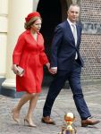 Den Haag 19 september 2023
Prinsjesdag 2023 . Aankomst van de ministers met partners en Staatsecretarissen met partners op het binnenhof. carola Schouten met partner