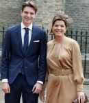 Den Haag 19 september 2023
Prinsjesdag 2023 . Aankomst van de ministers met partners en Staatsecretarissen met partners op het binnenhof. Christianne van der Wal-Zeggelink met zoon