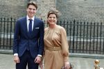 Den Haag 19 september 2023
Prinsjesdag 2023 . Aankomst van de ministers met partners en Staatsecretarissen met partners op het binnenhof. Christianne van der Wal-Zeggelink met zoon