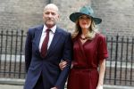 Den Haag 19 september 2023
Prinsjesdag 2023 . Aankomst van de ministers met partners en Staatsecretarissen met partners op het binnenhof. Dilan Yesilgoz-Zegerius kwam met haar man