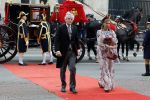 Den Haag 19 september 2023
Prinsjesdag 2023. Aanwezig namens de koninklijke familie , Koning Willem Alexander Koningin Maxima Prinses Amalia Prinses Alexia Prins Constantijn en Prinses laurentien. Drs. Bibi gravin van Zuylen van Nijevelt-den Beer Poortugael en Chris Breedveld