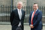 Den Haag 19 september 2023
Prinsjesdag 2023 . Aankomst van de ministers met partners en Staatsecretarissen met partners op het binnenhof. Eric v d Burg met ....