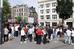 Amsterdam 2 september 2023
Everon Jackson Hooi heeft fotoshoot met zijn ondergoed merk Iamtoro op Leidseplein in het centrum van Amsterdam.