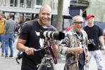 Amsterdam 2 september 2023
Everon Jackson Hooi heeft fotoshoot met zijn ondergoed merk Iamtoro op Leidseplein in het centrum van Amsterdam.