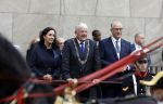 Den Haag 19 september 2023
Prinsjesdag 2023. Aanwezig namens de koninklijke familie , Koning Willem Alexander Koningin Maxima Prinses Amalia Prinses Alexia Prins Constantijn en Prinses laurentien.