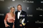 Amsterdam 11 september 2023
Premiere de Vuurlinie in Thuschinski Amsterdam .  Frank van Spang en partner