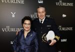 Amsterdam 11 september 2023
Premiere de Vuurlinie in Thuschinski Amsterdam . Carry Knoops en partner Geert-Jan Knoops