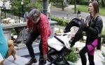Amsterdam  1 september 2023
Aftrap van Stoptober bij VondelCS in het vondelpark.
Dit Jaar zijn Maxime Meiland Sergio Vyent en Herman Brusselmans de deelnemers . Herman Brusselmans met vriendin en zoontje