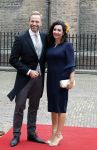 Den Haag 19 september 2023
Prinsjesdag 2023 . Aankomst van de ministers met partners en Staatsecretarissen met partners op het binnenhof. Hugo de Jonge met zijn vrouw