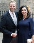 Den Haag 19 september 2023
Prinsjesdag 2023 . Aankomst van de ministers met partners en Staatsecretarissen met partners op het binnenhof. Hugo de Jonge met zijn vrouw