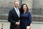 Den Haag 19 september 2023
Prinsjesdag 2023 . Aankomst van de ministers met partners en Staatsecretarissen met partners op het binnenhof. Hugo de Jonge met zijn vrouw