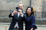 Den Haag 19 september 2023
Prinsjesdag 2023 . Aankomst van de ministers met partners en Staatsecretarissen met partners op het binnenhof. Hugo de Jonge met zijn vrouw
